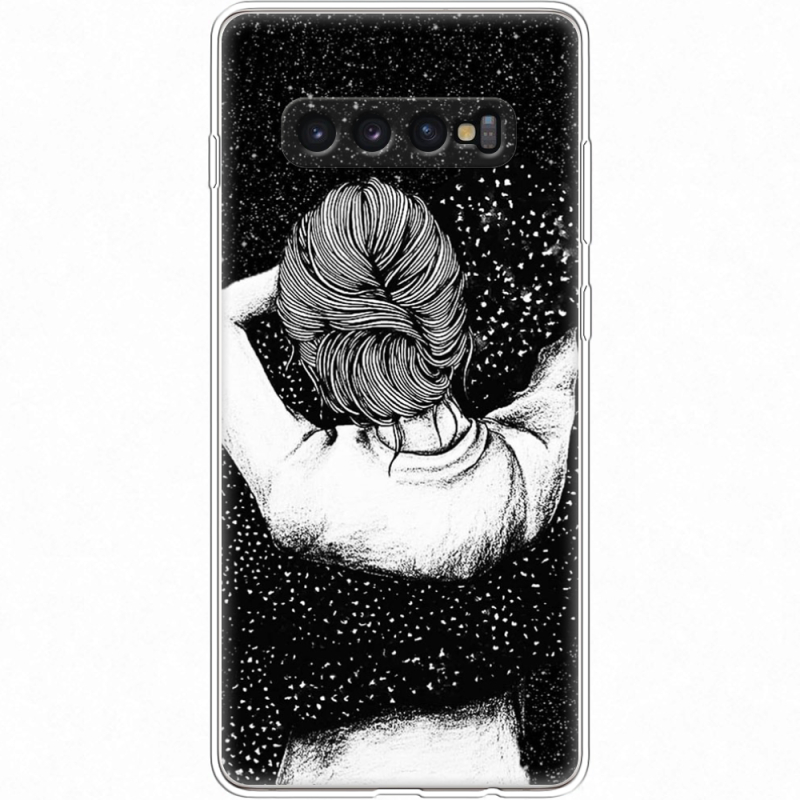 Чехол Uprint Samsung G975 Galaxy S10 Plus Hugging Stars