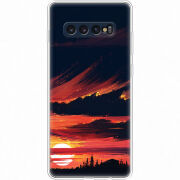 Чехол Uprint Samsung G975 Galaxy S10 Plus Sundown