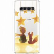 Прозрачный чехол Uprint Samsung G975 Galaxy S10 Plus Little Prince