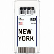 Прозрачный чехол Uprint Samsung G975 Galaxy S10 Plus Ticket New York