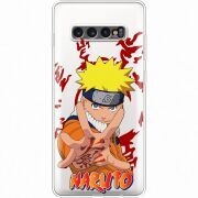 Прозрачный чехол Uprint Samsung G975 Galaxy S10 Plus Naruto