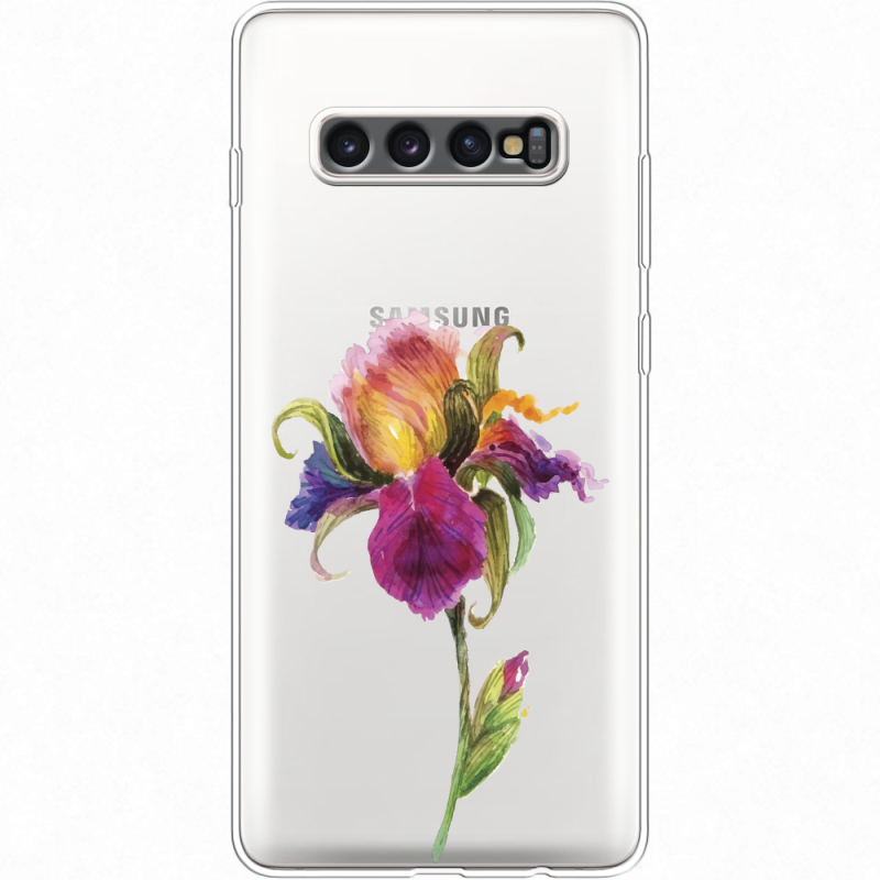 Прозрачный чехол Uprint Samsung G975 Galaxy S10 Plus Iris