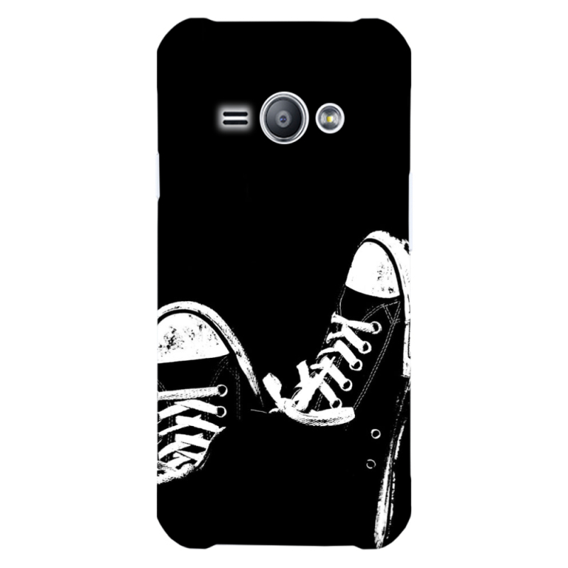 Чехол Uprint Samsung J110 Galaxy J1 Ace Black Sneakers