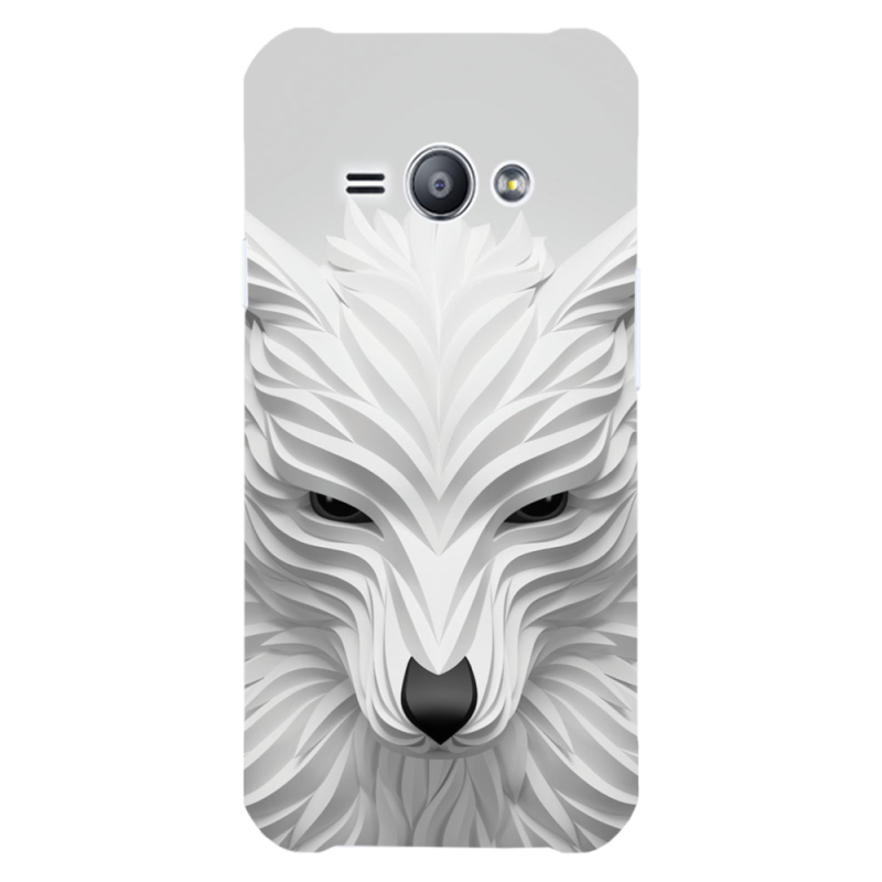 Чехол Uprint Samsung J110 Galaxy J1 Ace White Wolf