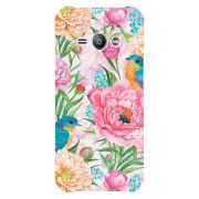 Чехол Uprint Samsung J110 Galaxy J1 Ace Birds in Flowers