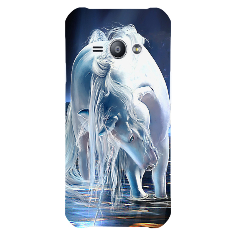 Чехол Uprint Samsung J110 Galaxy J1 Ace White Horse