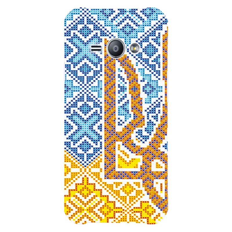 Чехол Uprint Samsung J110 Galaxy J1 Ace Тризуб Вишивка