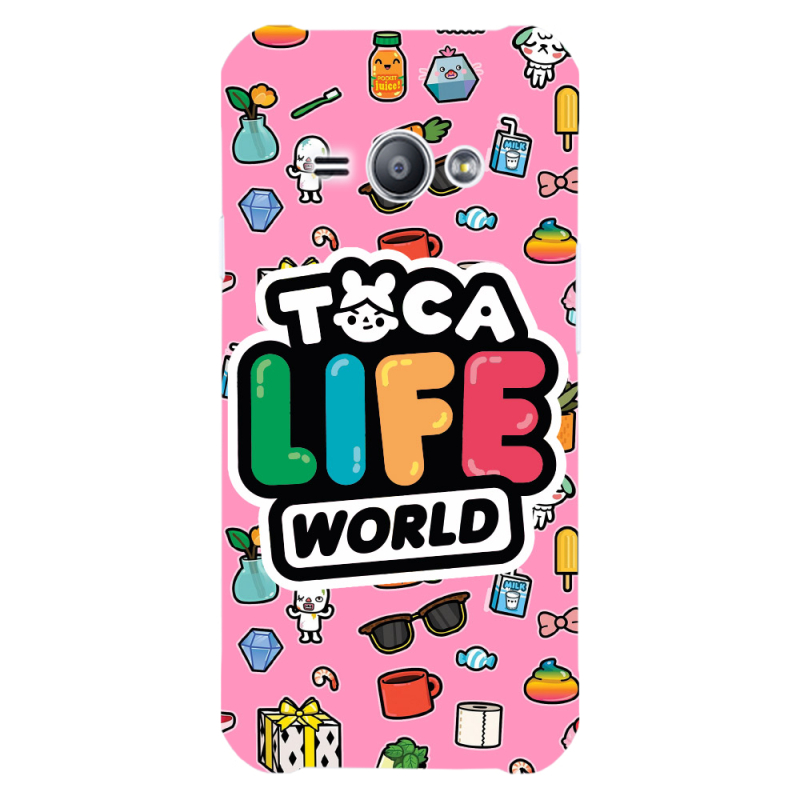 Чехол Uprint Samsung J110 Galaxy J1 Ace Toca Boca Life World