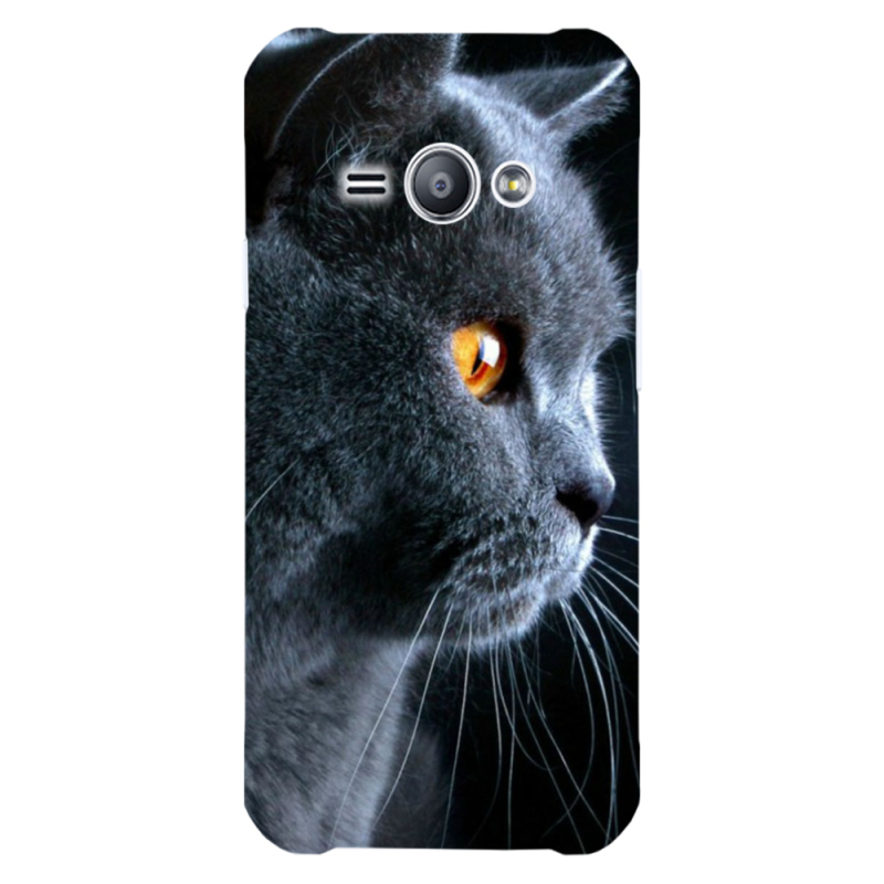 Чехол Uprint Samsung J110 Galaxy J1 Ace English cat