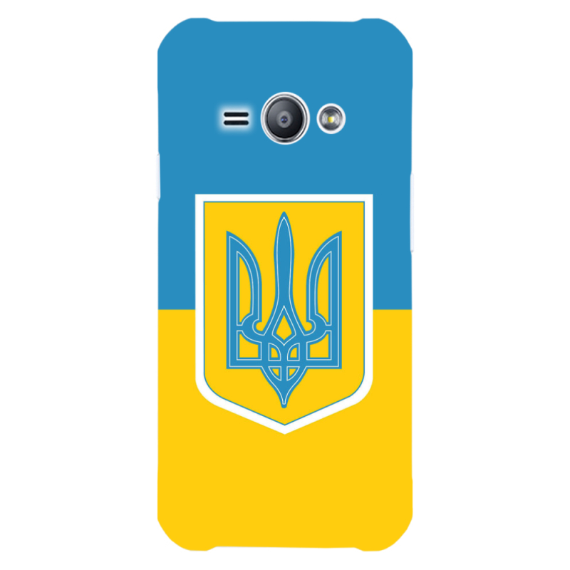 Чехол Uprint Samsung J110 Galaxy J1 Ace Герб України