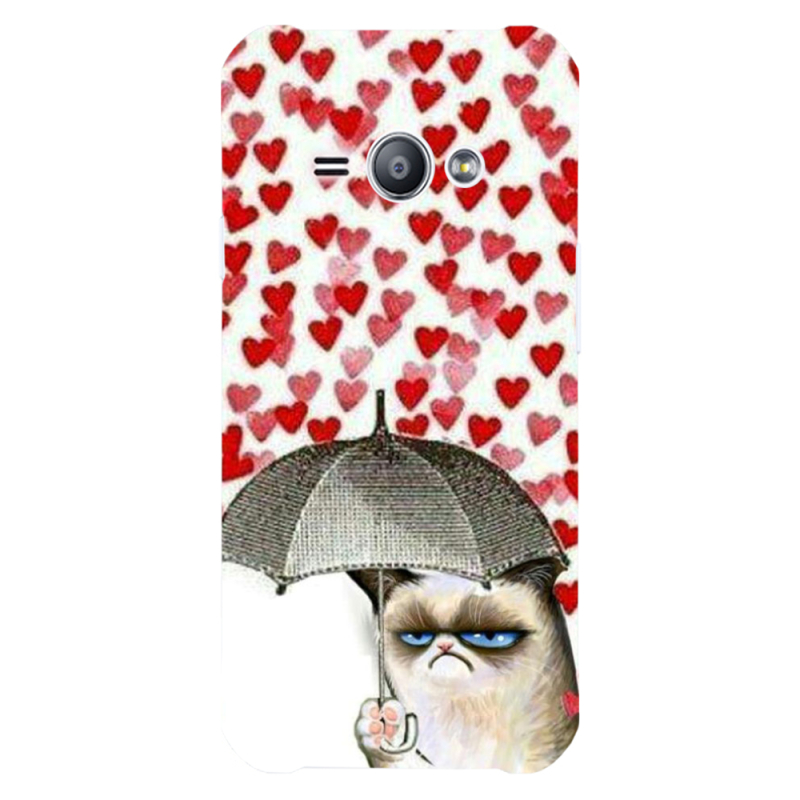 Чехол Uprint Samsung J110 Galaxy J1 Ace Raining Hearts