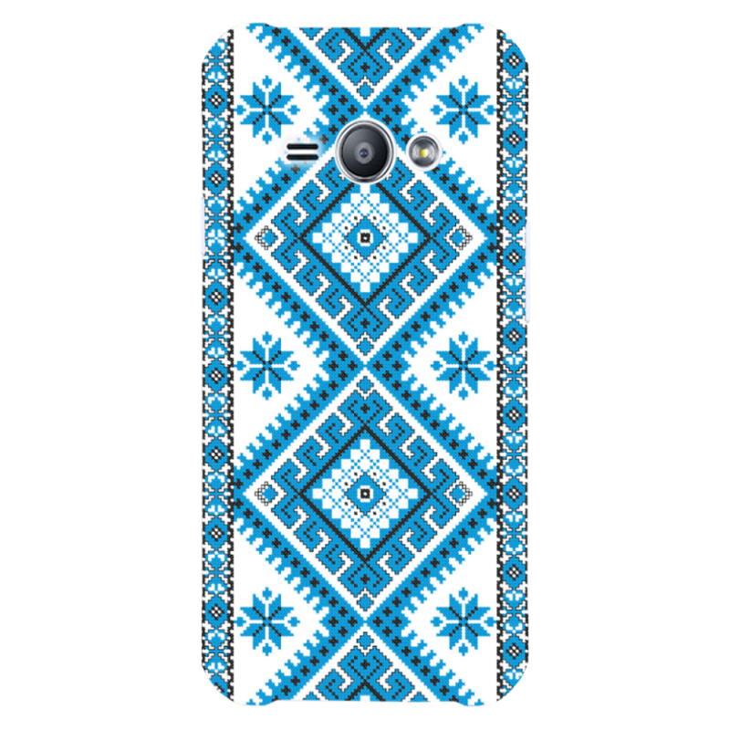 Чехол Uprint Samsung J110 Galaxy J1 Ace Блакитний Орнамент