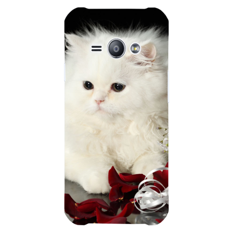 Чехол Uprint Samsung J110 Galaxy J1 Ace Fluffy Cat