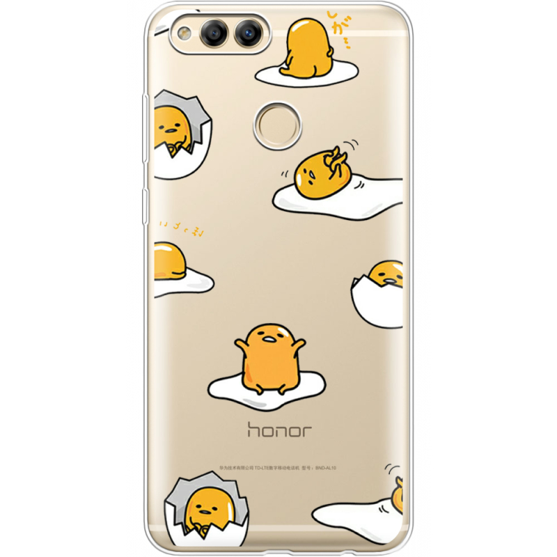 Прозрачный чехол Uprint Honor 7x Gudetama