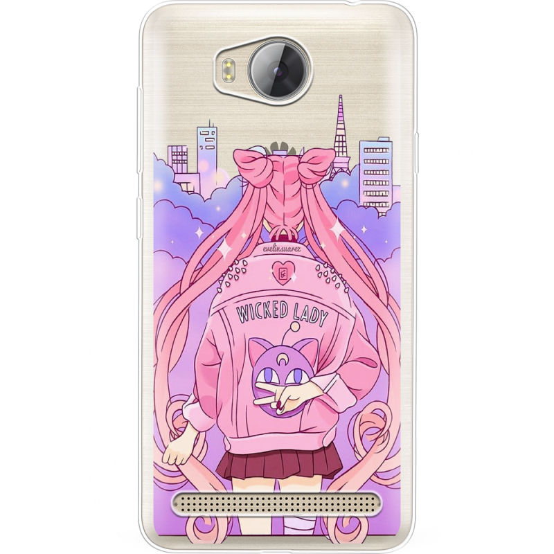 Прозрачный чехол Uprint Huawei Y3 2 Wiked Lady