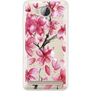 Прозрачный чехол Uprint Huawei Y3 2 Pink Magnolia