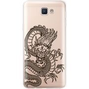 Прозрачный чехол Uprint Samsung J5 Prime G570F Chinese Dragon