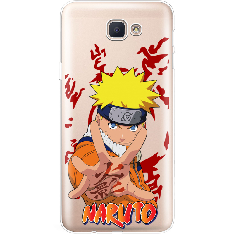 Прозрачный чехол Uprint Samsung J5 Prime G570F Naruto