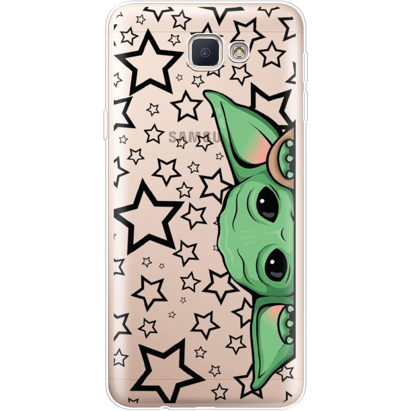 Прозрачный чехол Uprint Samsung J5 Prime G570F Baby Yoda