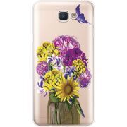 Прозрачный чехол Uprint Samsung J5 Prime G570F My Bouquet