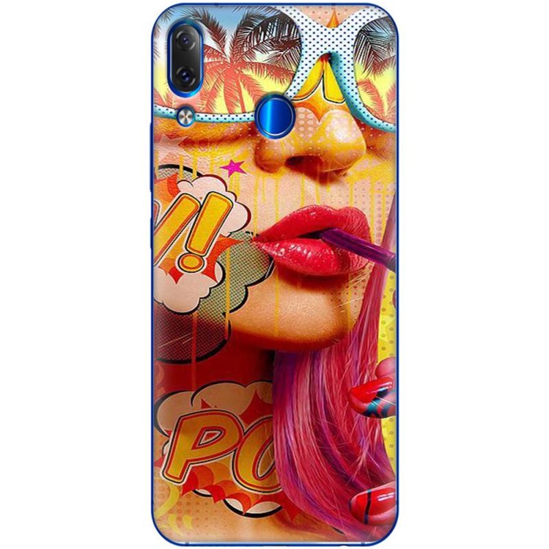 Чехол Uprint Lenovo Z5 Yellow Girl Pop Art