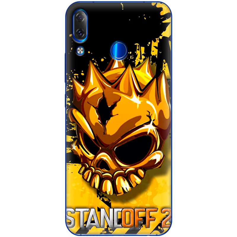 Чехол Uprint Lenovo Z5 StandOff 2 gold