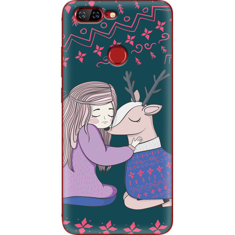 Чехол Uprint Lenovo S5 Girl and deer