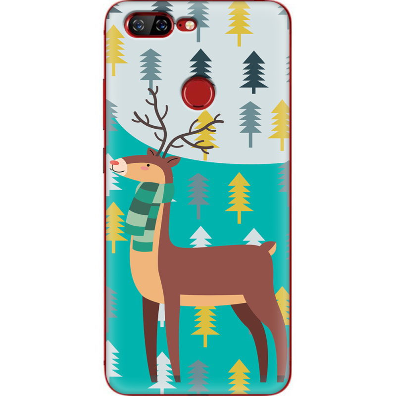 Чехол Uprint Lenovo S5 Foresty Deer
