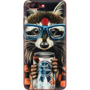 Чехол Uprint Lenovo S5 Енот с банкой