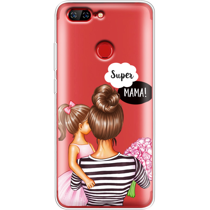 Прозрачный чехол Uprint Lenovo S5 Super Mama and Daughter