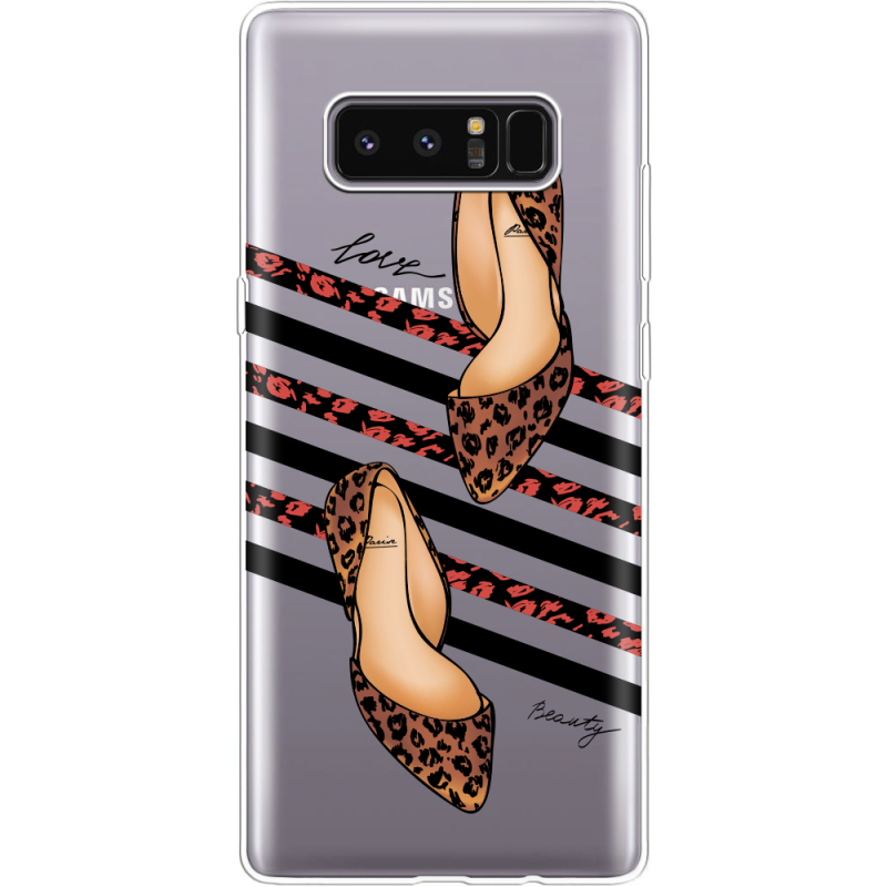 Прозрачный чехол Uprint Samsung N950F Galaxy Note 8 Love Beauty