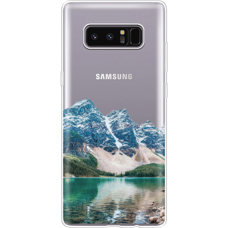 Прозрачный чехол Uprint Samsung N950F Galaxy Note 8 Blue Mountain