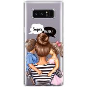 Прозрачный чехол Uprint Samsung N950F Galaxy Note 8 Super Mama