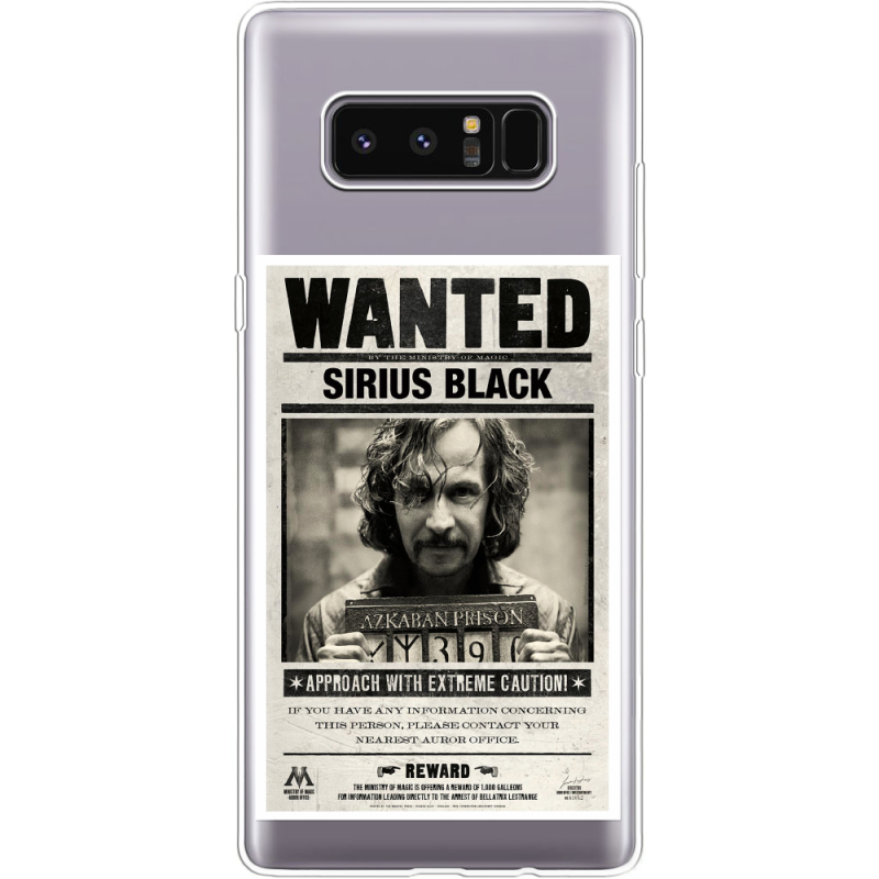 Прозрачный чехол Uprint Samsung N950F Galaxy Note 8 Sirius Black