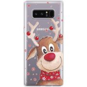 Прозрачный чехол Uprint Samsung N950F Galaxy Note 8 Winter Deer