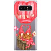 Прозрачный чехол Uprint Samsung N950F Galaxy Note 8 Valentine Dwarfs