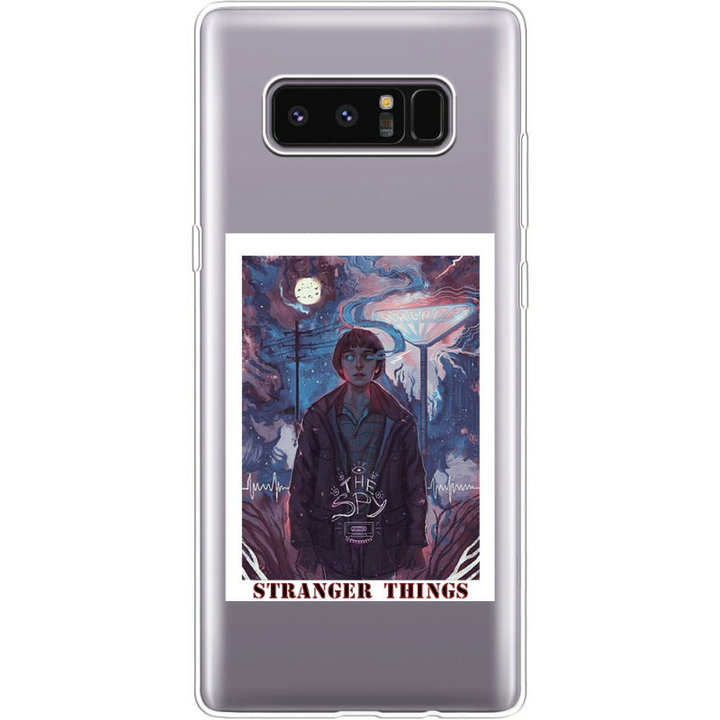 Прозрачный чехол Uprint Samsung N950F Galaxy Note 8 Stranger Things