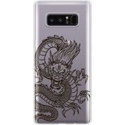 Прозрачный чехол Uprint Samsung N950F Galaxy Note 8 Chinese Dragon