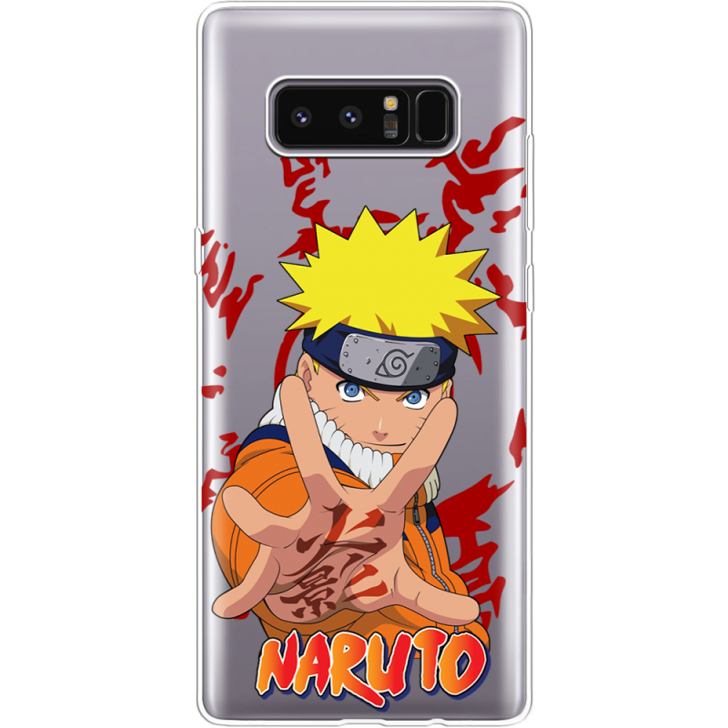 Прозрачный чехол Uprint Samsung N950F Galaxy Note 8 Naruto