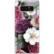 Прозрачный чехол Uprint Samsung N950F Galaxy Note 8 Floral Dark Dreams
