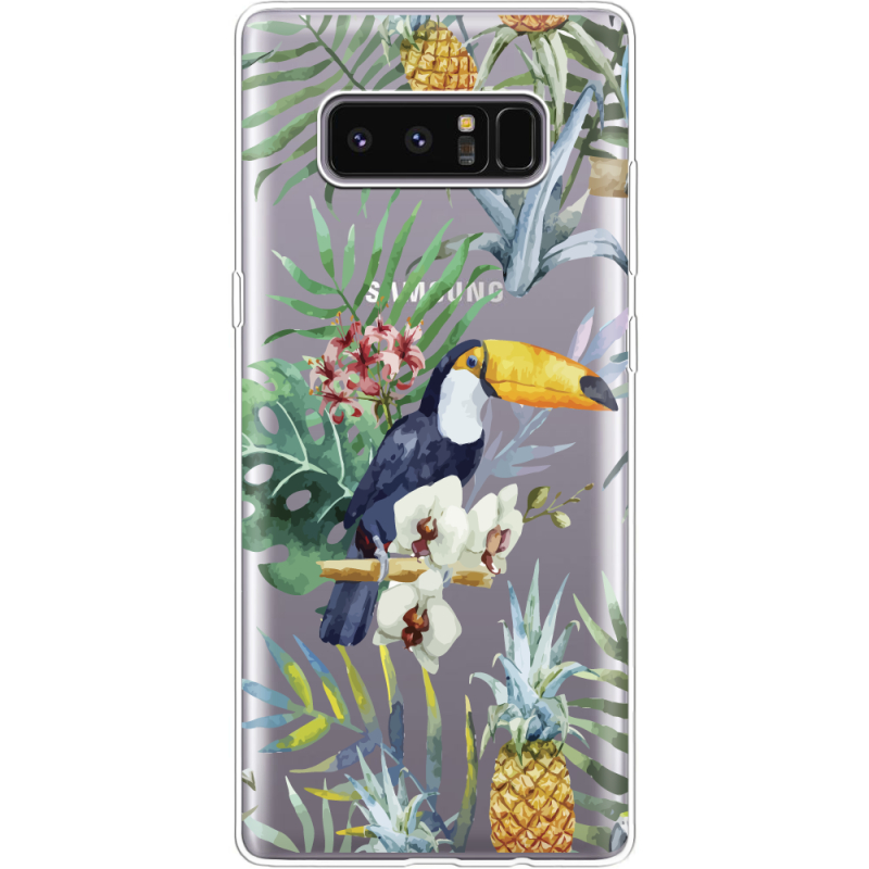 Прозрачный чехол Uprint Samsung N950F Galaxy Note 8 Tucan