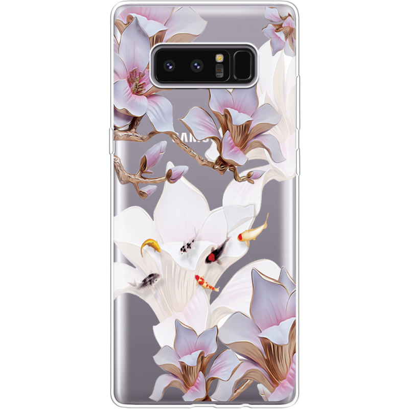 Прозрачный чехол Uprint Samsung N950F Galaxy Note 8 Chinese Magnolia