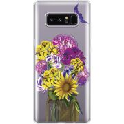 Прозрачный чехол Uprint Samsung N950F Galaxy Note 8 My Bouquet