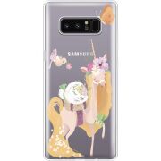 Прозрачный чехол Uprint Samsung N950F Galaxy Note 8 Uni Blonde