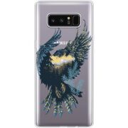 Прозрачный чехол Uprint Samsung N950F Galaxy Note 8 Eagle
