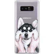 Прозрачный чехол Uprint Samsung N950F Galaxy Note 8 Husky