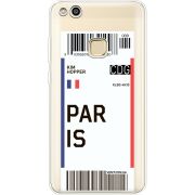 Прозрачный чехол Uprint Huawei P10 Lite Ticket Paris