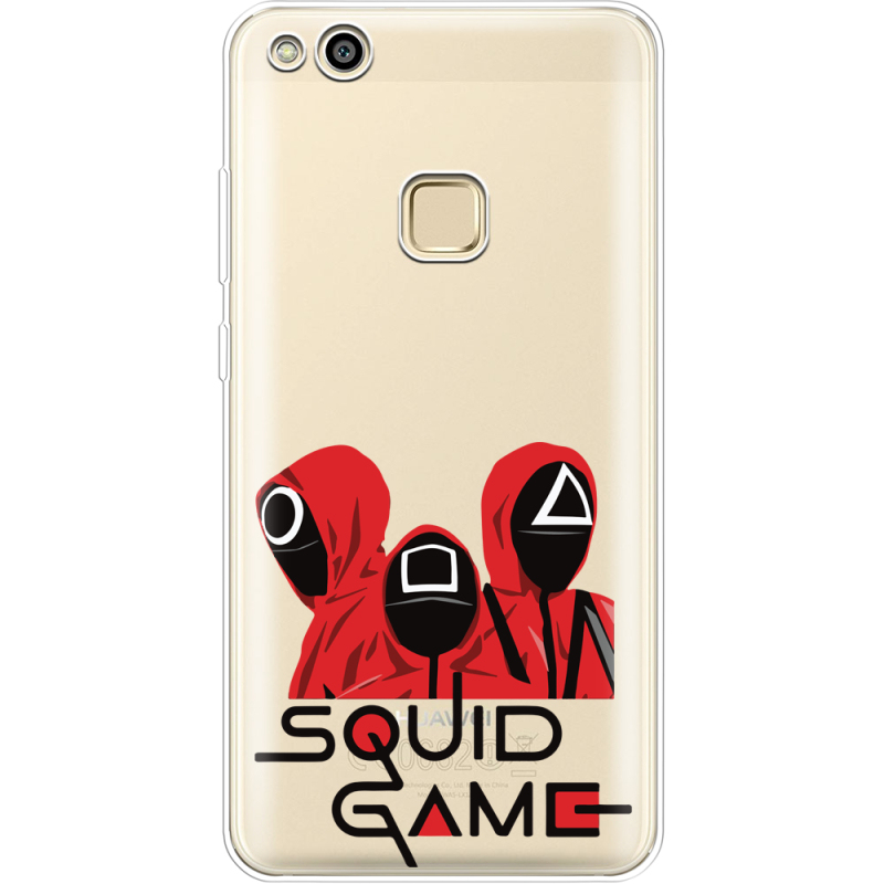 Прозрачный чехол Uprint Huawei P10 Lite siquid game люди в красном