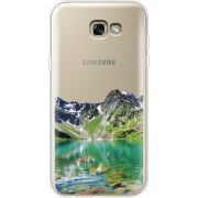 Прозрачный чехол Uprint Samsung A720 Galaxy A7 2017 Green Mountain