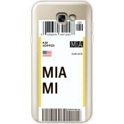 Прозрачный чехол Uprint Samsung A720 Galaxy A7 2017 Ticket Miami